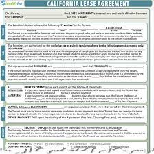 California House Lease Agreement Form Property Rentals Direct Rental  gambar png