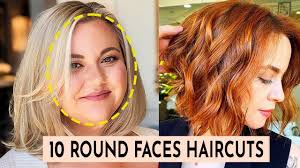 amazing haircuts for round face shapes