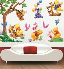Large Winnie The Pooh Wall Art Decal