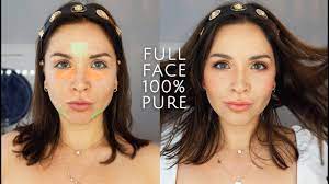 100 pure makeup tutorial