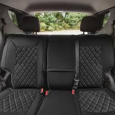 Fh Group Neoprene Waterproof 47 In X 1 In X 23 In Custom Fit Seat Covers For 2018 2021 Chevy Equinox Full Set Black