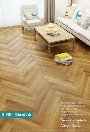 laminate herringbone wooden flooring at