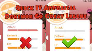 Pokemon Go PvP Bootcamp - Quick IV Appraisals and PvP Ranks - YouTube