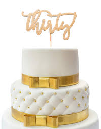Customized and midnight birthday cake delivery at your doorstep. 30th Birthday Cake Topper Happy 30th Birthday Cake Topper 30th Cake Topper Double Sided Gold Glitter