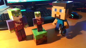 My kids are really into minecraft. Bastelt Euren Minecraft Charakter Forum Cube Nation De