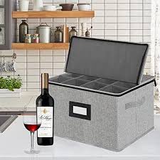 Veronly Stemware Storage Cases Wine