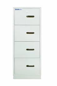 steel white chubbsafes 4 drawer fire