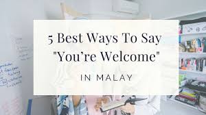 In the worst scenario if i lost all the data in all the servers how do i recover it? 5 Best Ways To Say You Re Welcome In Malay Youtube