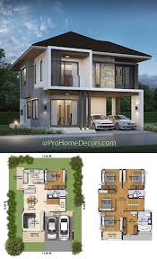 House Plan 3d 13x16 With 5 Bedrooms