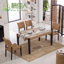 Indoor rattan wicker dining sets refers to furniture made from a variety of natural materials, which include rattan, split rattan, banana leaf, and other natural materials. Asian Vietnam Luxury Home Hotel Water Hyacinth Natural Rattan Bali Dining Furniture Table Chairs Set Buy Bali Dining Furniture Bali Dining Table Chairs Set Rattan Dining Set Product On Alibaba Com