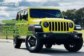 Yellow Jeep Wrangler Cars For