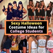 These easy costume ideas for couples, scary outfits, spooky and cute costumes to make for kids. Sexy And Easy Diy Halloween Costume Ideas For College Students