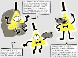 Post 4855099: Bill_Cipher Gravity_Falls Stickly