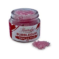 handmade vegan bubblegum lip scrub by