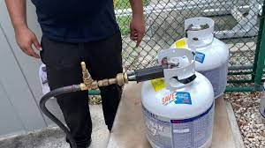 propane cylinder fill station