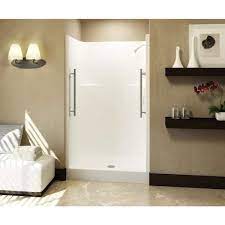Piece Shower Stall With Center Drain