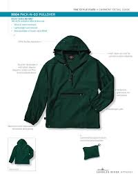 Monogram Light Weight Pullover Monogrammed Rain Jacket Charles River Pack N Go Pullover Personalized Pullover Raincoat Cr 9904