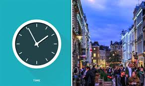 The clocks will move forward an hour (remember the americanised mantra: Clocks Go Back Tonight What Time Will The Clocks Go Back Tonight Uk News Express Co Uk