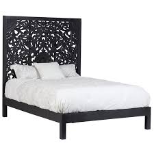 Bali Hand Carved Fl Queen Bed