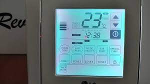 View and download lg air conditioner owner's manual online. Lg Air Conditioning Wall Controller Set Temp Demo Youtube