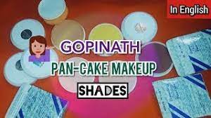 gopinath pancake makeup shades cake