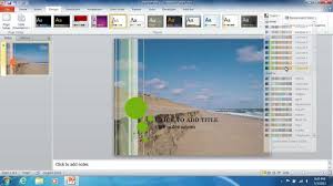 powerpoint 2010 background image