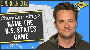 I took the quiz for the week of june 12th, and scored really low. Chandler Bing S Us States Game Friends Sporcle Quiz Youtube