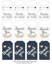 There are so many uses for these simple thank you tags! Thank You Gift Tags Blooming Homestead Gift Tags Printable Wedding Gift Tags Thank You Printable