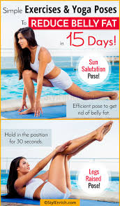 15 days belly fat burning exercises to