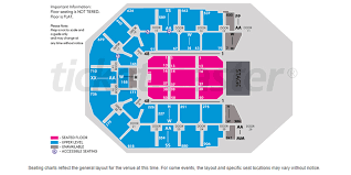 spark arena seating plan