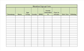 Sign Off Sheet Template Magdalene Project Org