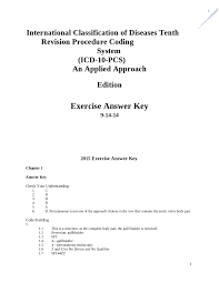 tenth revision procedure coding