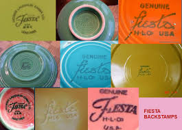 How To Recognize Vintage Fiestaware Identifying Marks