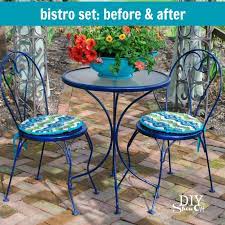 Outdoor Bistro Set Before And Afterdiy