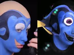 this finding dory makeup tutorial