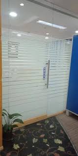 Transpa Pvc Office Door Glass