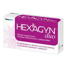 Hexagyn duo, vaginal globules, 10 – Adekad