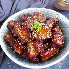 sweet and sour ribs 糖醋排骨 red