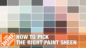 How To Pick The Right Paint Sheen The Home Depot