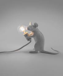 Seletti Mouse Lamp Sitting White Buy Online In Uae