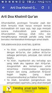 Hasil pencarian anda untuk download lagu doa khatam quran.mp3. Doa Khatam Quran Dan Terjemahan Gambar Islami