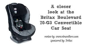 Britax Boulevard 70 G3 Car Seat Review