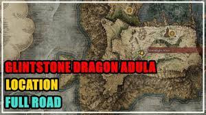 Glintstone Dragon Adula Location Elden Ring - YouTube
