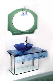 Round Mirror Bathroom Wash Basin