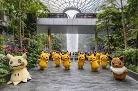How to get to jewel changi from other terminals? Image Of The Day Pikachu And Friends Take Over Jewel Changi The Moodie Davitt Report The Moodie Davitt Report