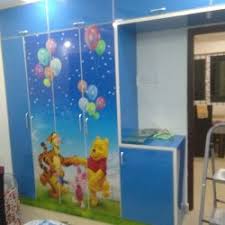 Find here kids almirah, kids storage manufacturers, suppliers & exporters in india. Kids Room Wooden Designer Wardrobe Rs 17000 Unit Jp Interiors Id 20537171288