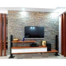 modern wooden tv wall unit rs 15000