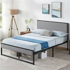 Full Queen Metal Bed Frame With