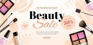 makeup beauty banner free vectors