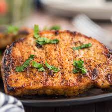 grilled boneless pork chops recipe